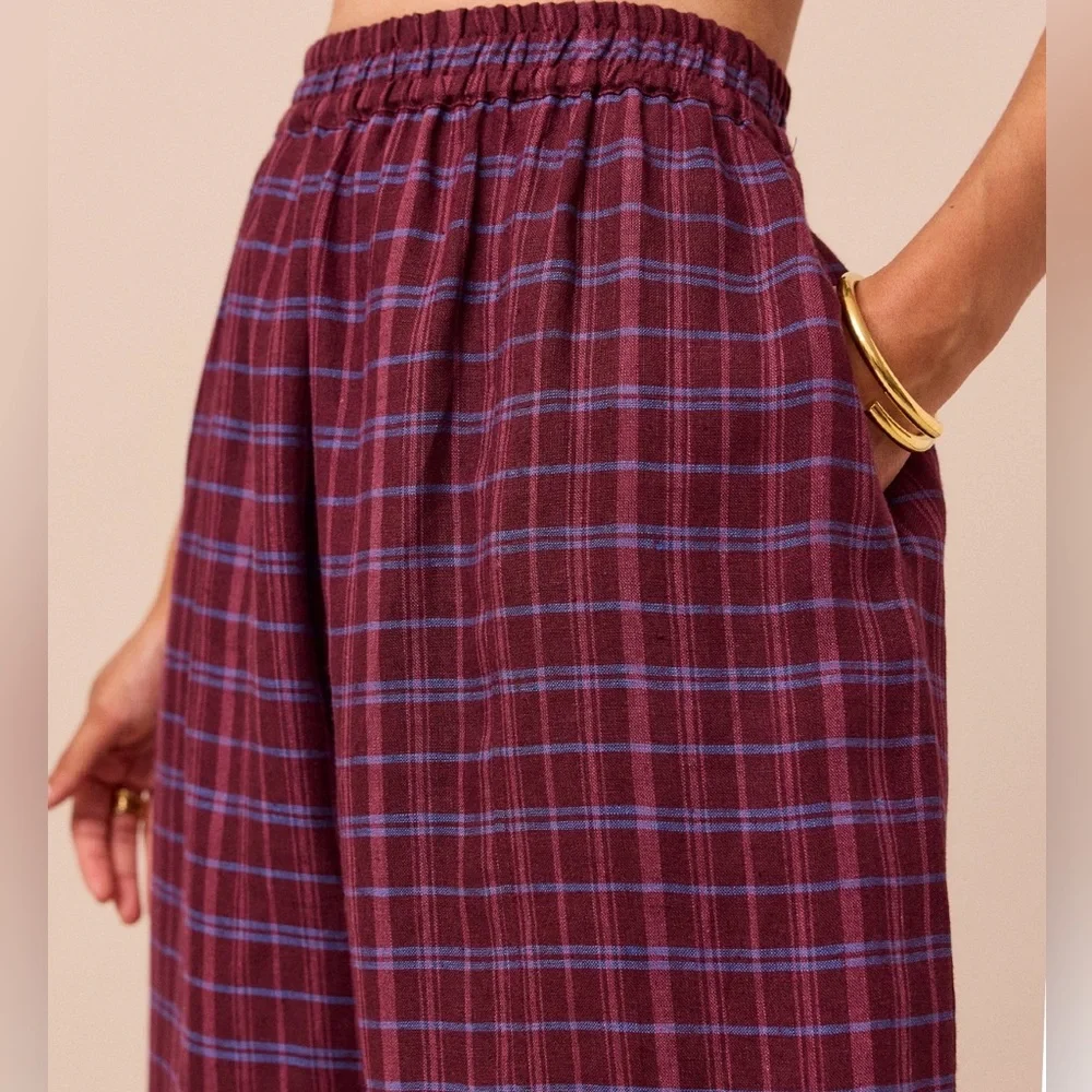 Beyond Nine MABEL LINEN TROUSERS - Picture 4 of 5